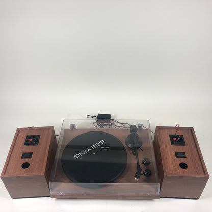 SeeYing Turntable Hi-Fi System with Speakers Speaker System M486-US