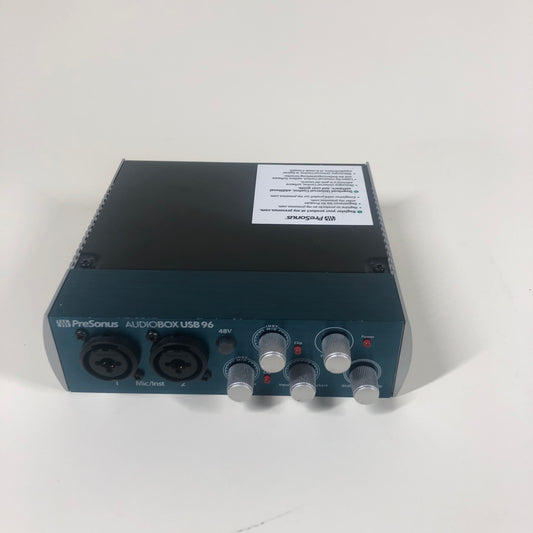 Presonus AudioBox 20 Hz - 20 kHz Microphone USB 96