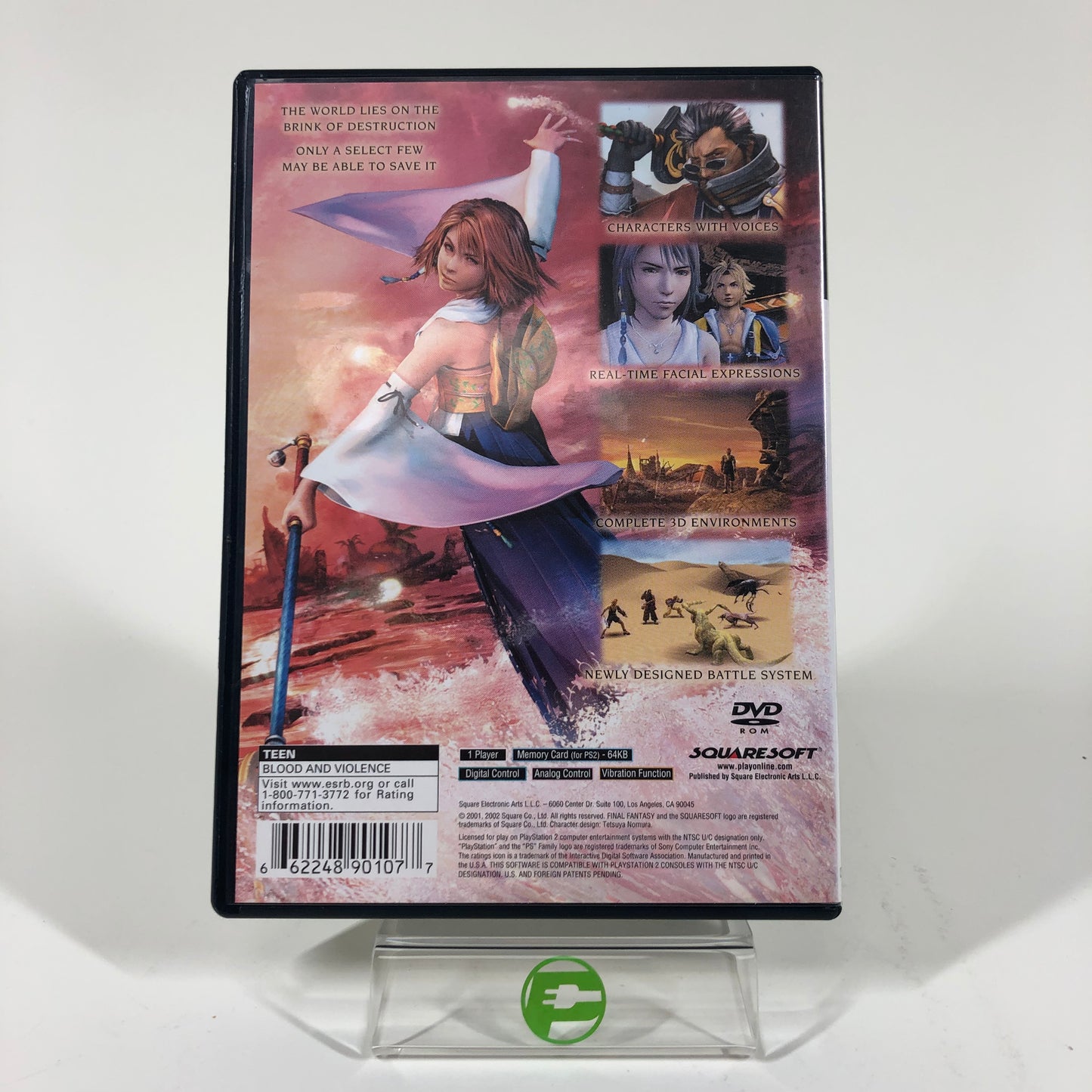 Final Fantasy X and Ultimate codes  (Sony PlayStation 2 PS2, 2001)